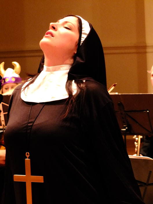 Suor Angelica, Temptation Concert, photo by Adrienne Metzinger for One World Symphony